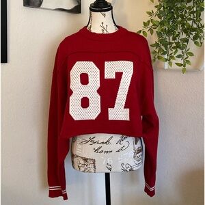 Red Sweater Orange Kiss Essentials XL